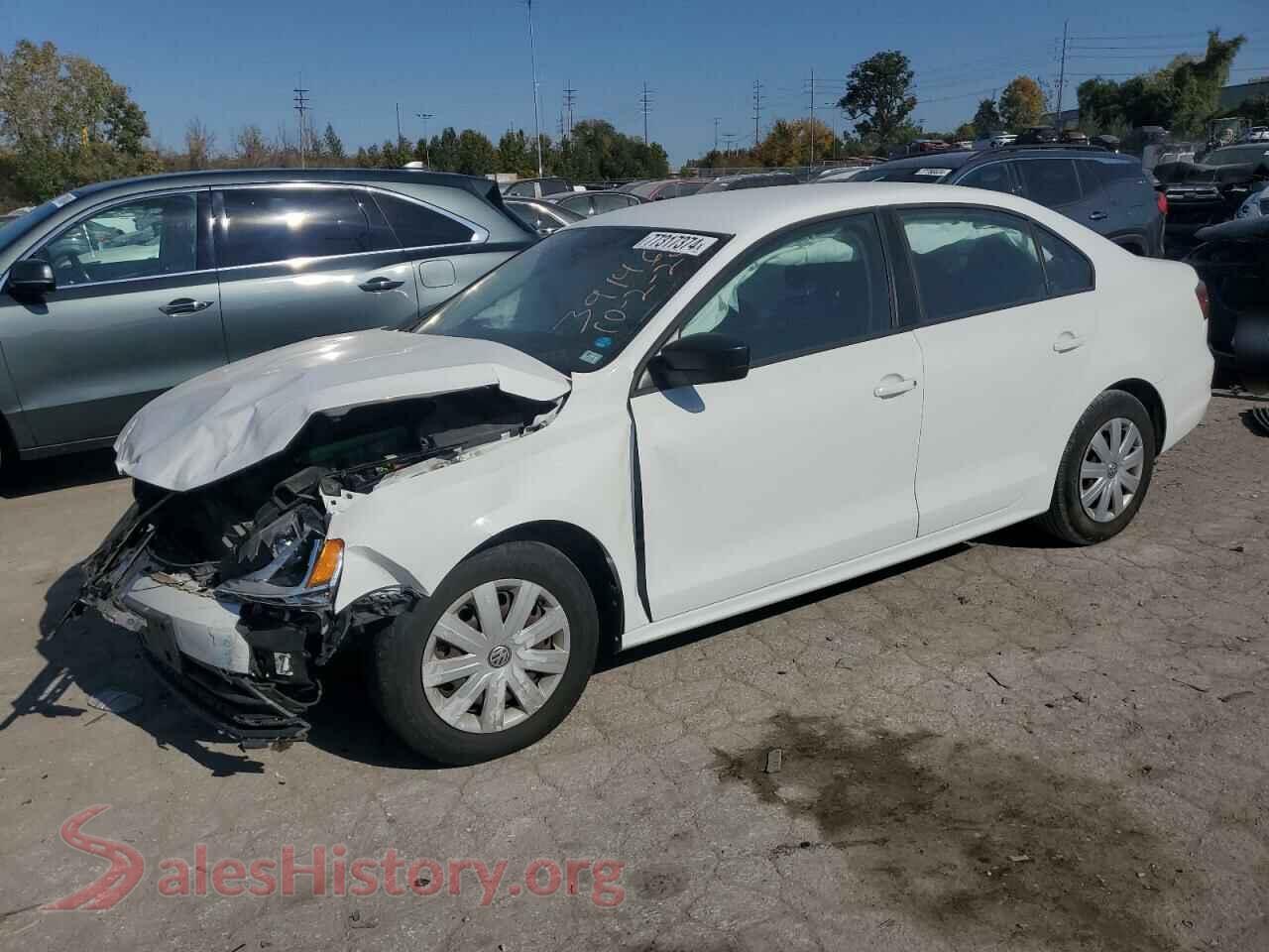 2016 VOLKSWAGEN JETTA — VIN 3VW267AJ1GM392966