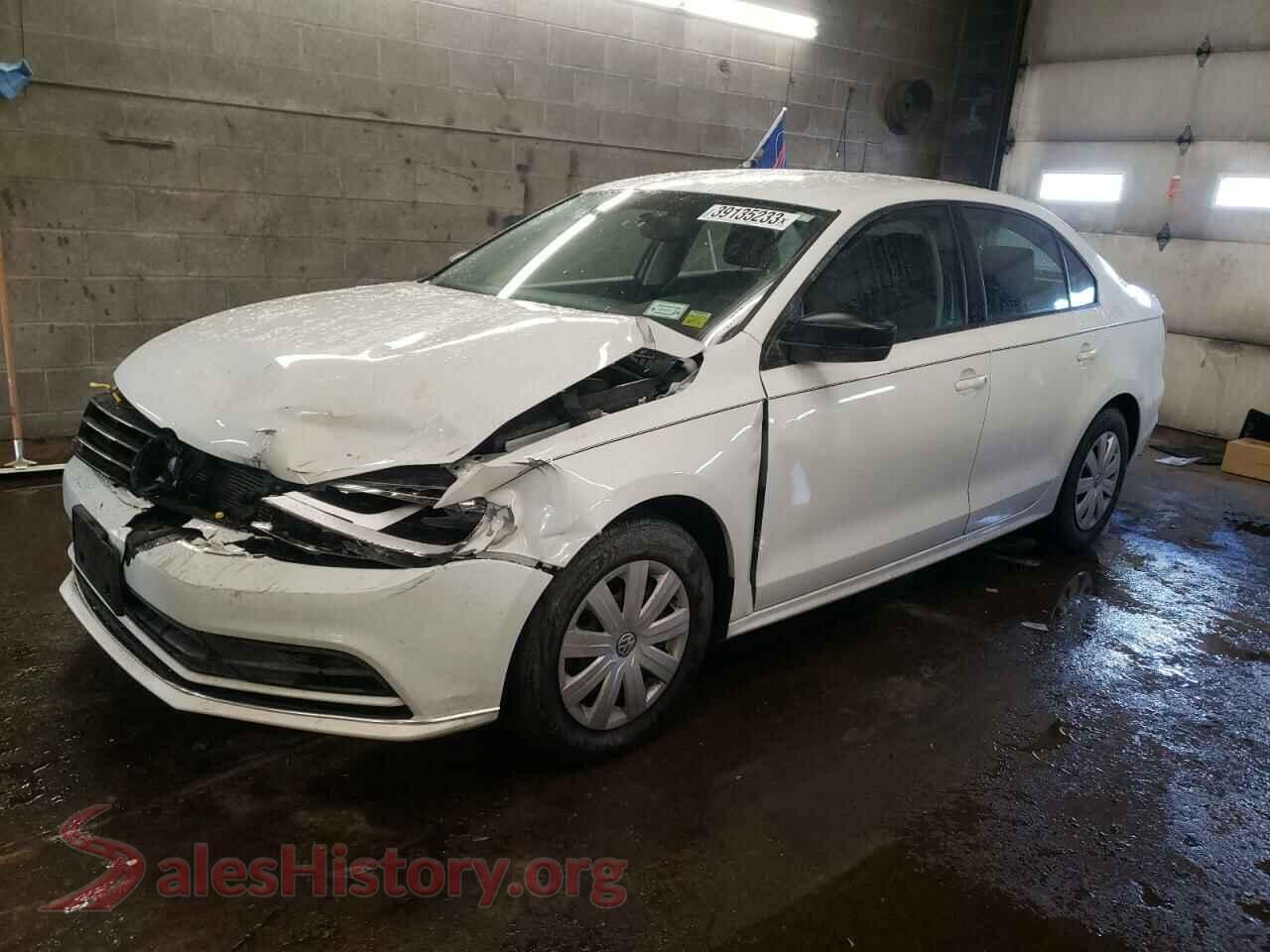 2016 VOLKSWAGEN JETTA — VIN 3VW267AJ2GM308203