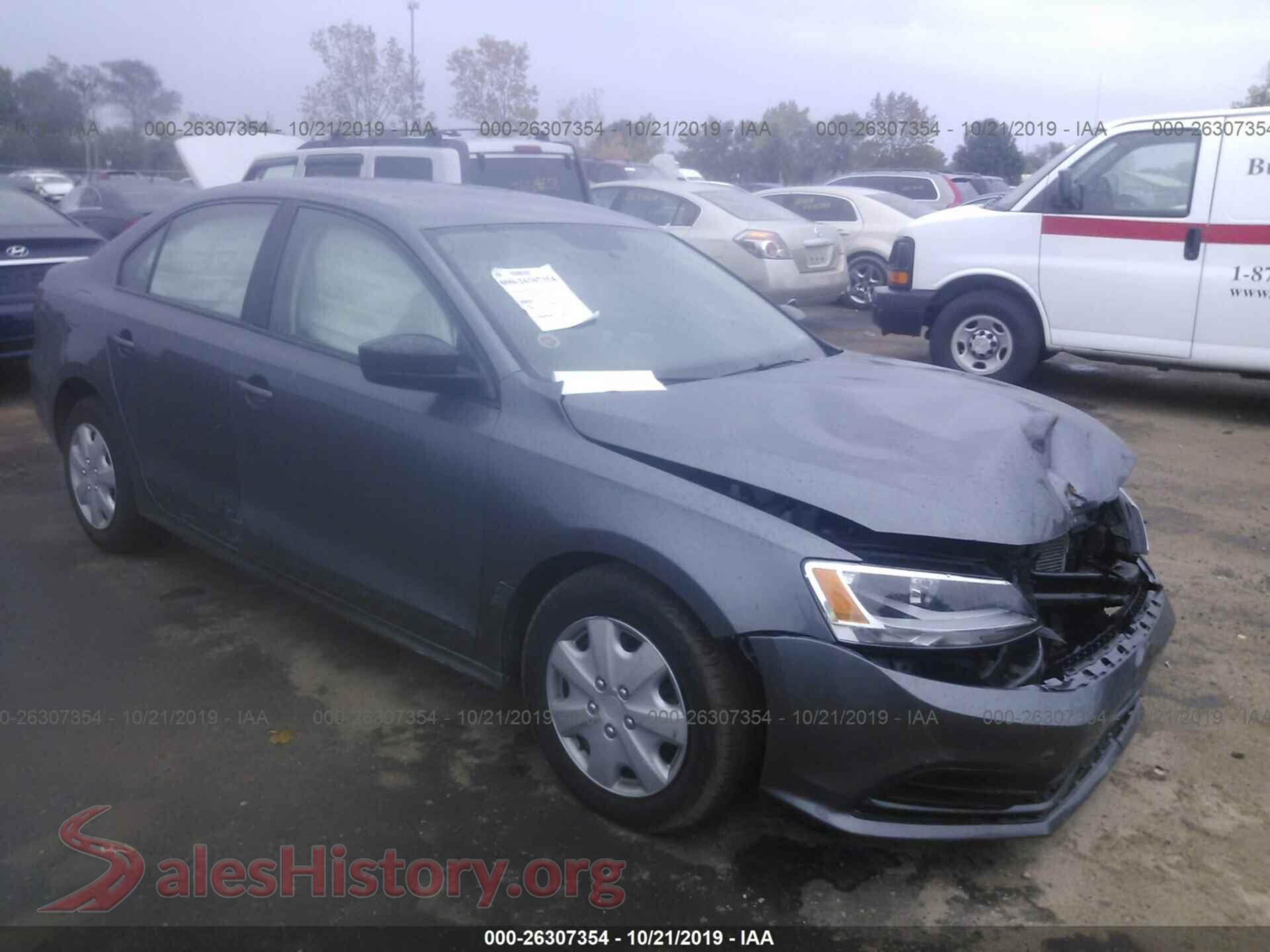 2016 VOLKSWAGEN JETTA — VIN 3VW267AJ4GM240356