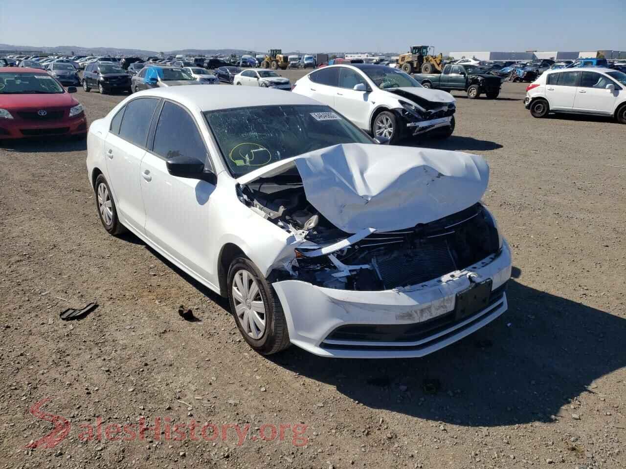 2016 VOLKSWAGEN JETTA — VIN 3VW267AJ4GM361534