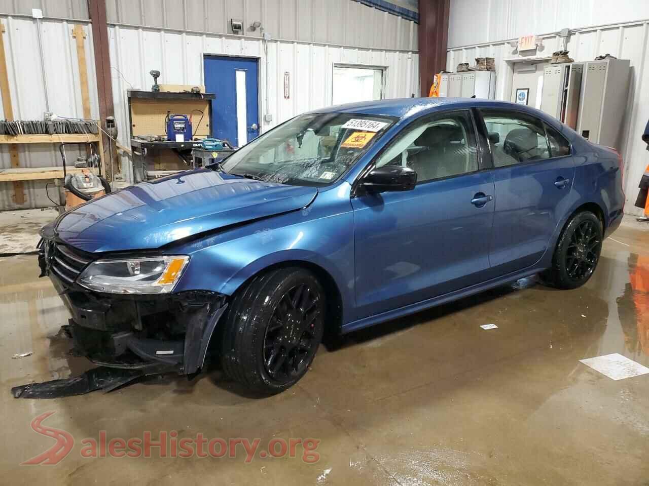 2016 VOLKSWAGEN JETTA — VIN 3VW267AJ5GM212954