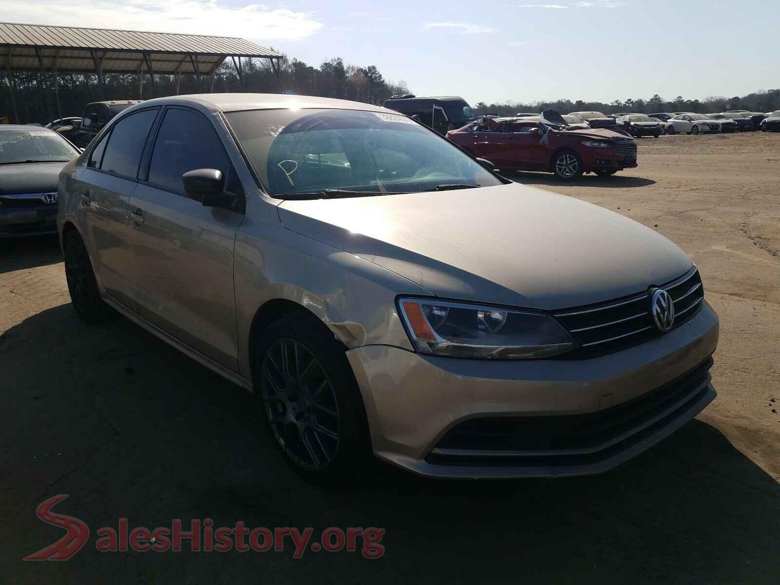 2016 VOLKSWAGEN JETTA — VIN 3VW267AJ5GM239412