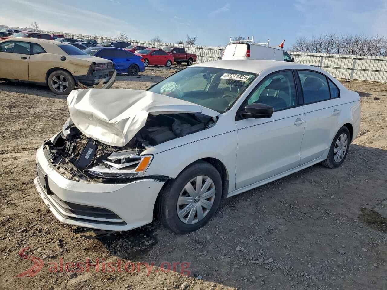 2016 VOLKSWAGEN JETTA — VIN 3VW267AJ5GM298556