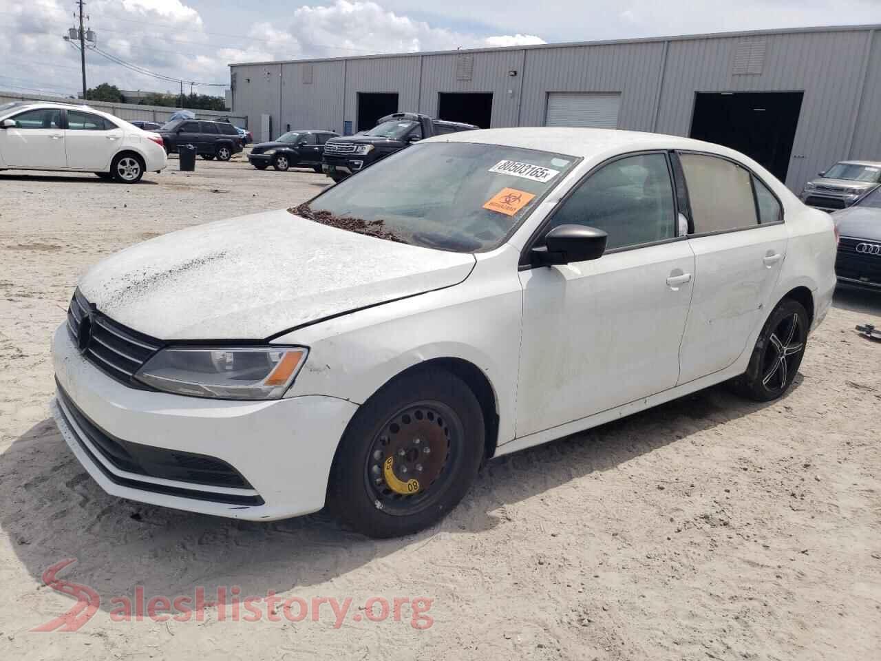 2016 VOLKSWAGEN JETTA — VIN 3VW267AJ7GM285646