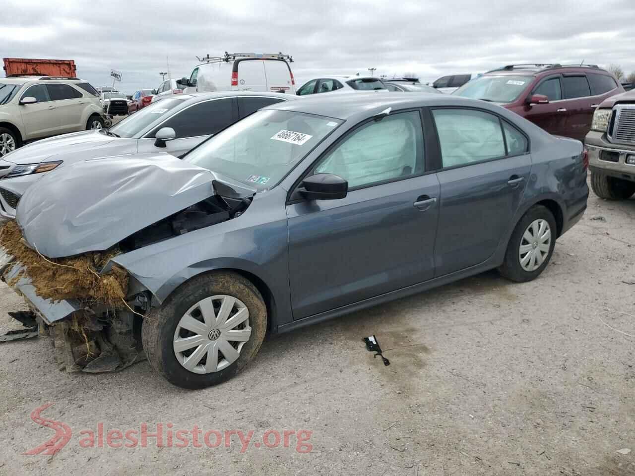2016 VOLKSWAGEN JETTA — VIN 3VW267AJ7GM349765