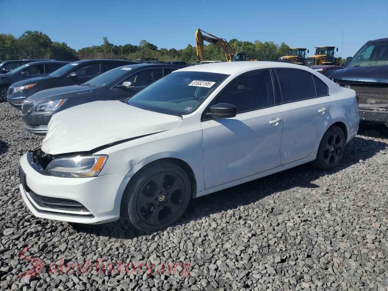 2016 VOLKSWAGEN JETTA — VIN 3VW267AJ8GM208347