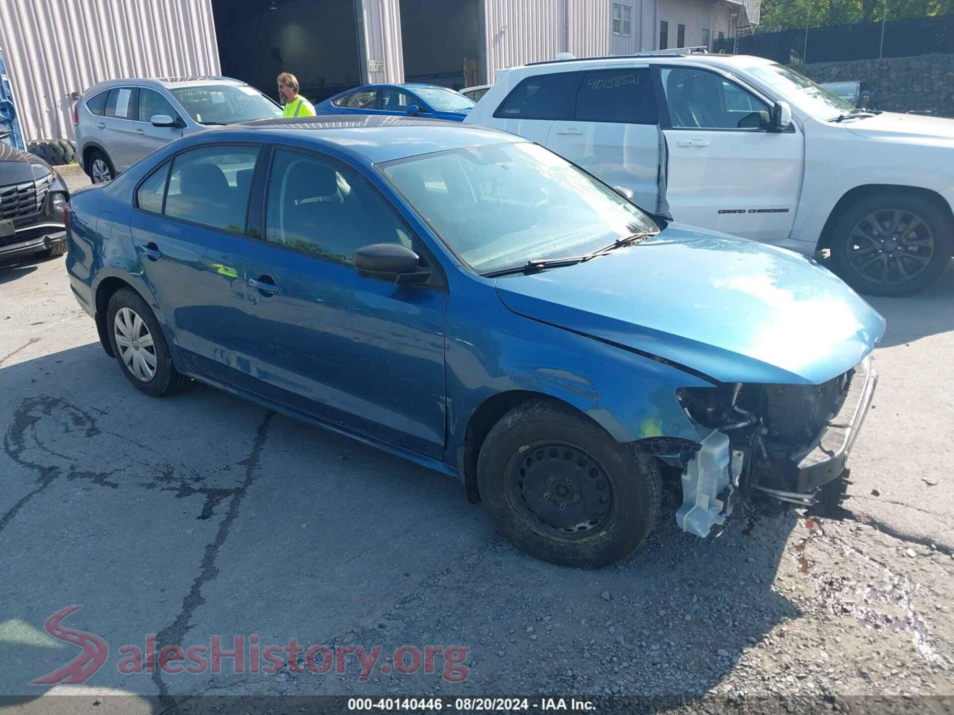 2016 VOLKSWAGEN JETTA — VIN 3VW267AJ8GM284554