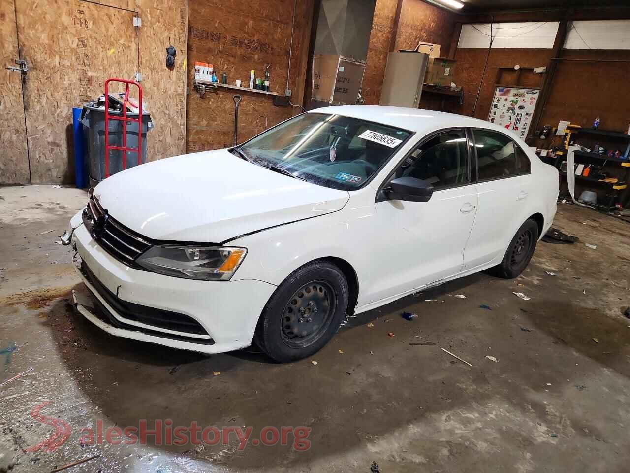 2016 VOLKSWAGEN JETTA — VIN 3VW267AJ8GM319058