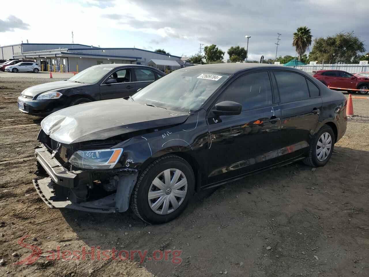2016 VOLKSWAGEN JETTA — VIN 3VW267AJ9GM223228