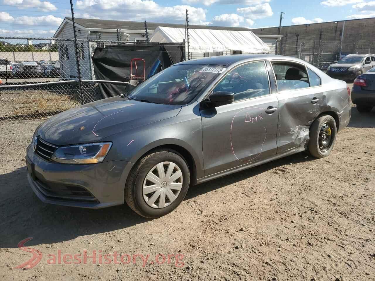 2016 VOLKSWAGEN JETTA — VIN 3VW267AJ9GM397767