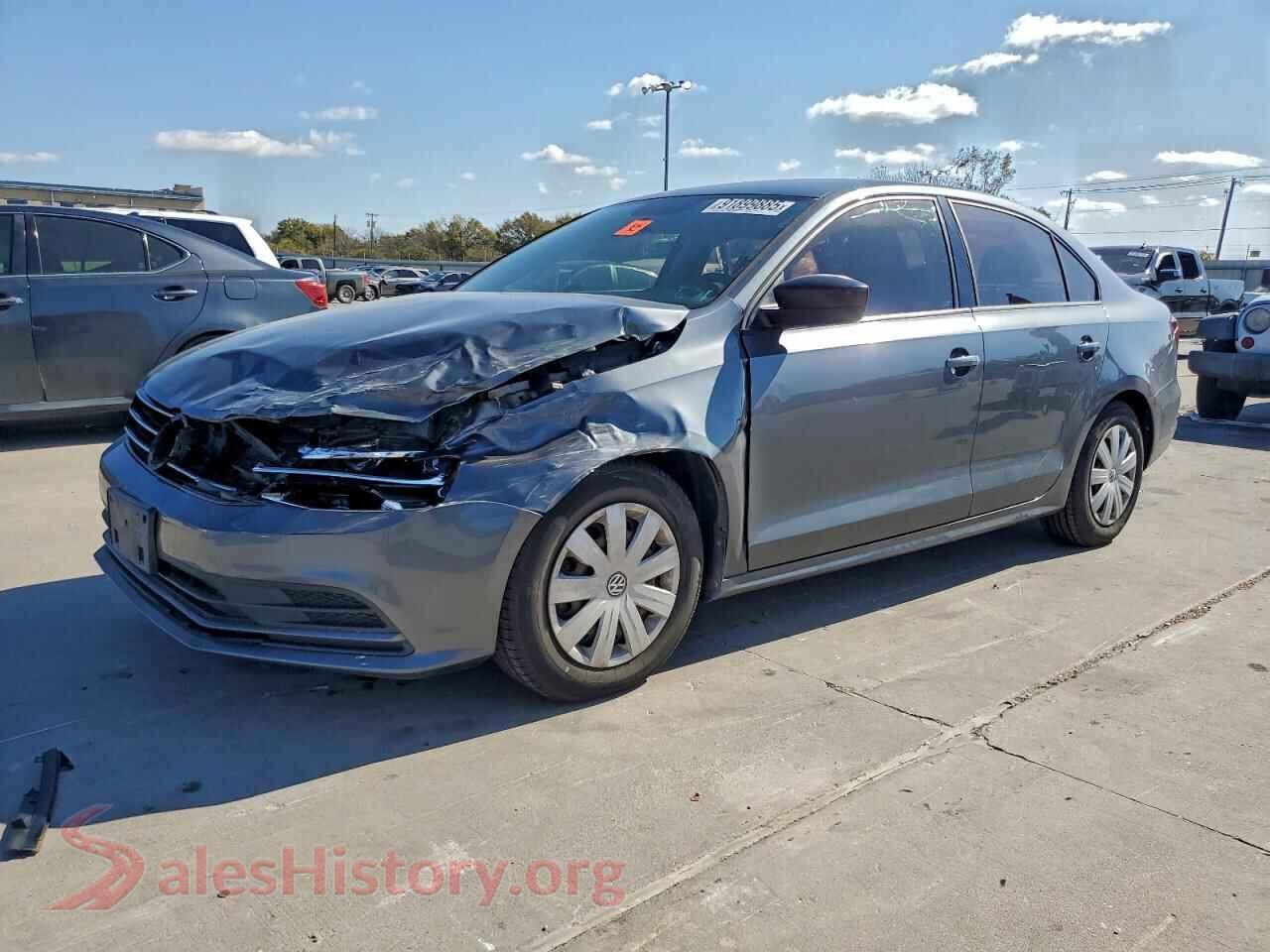 2016 VOLKSWAGEN JETTA — VIN 3VW267AJXGM256643