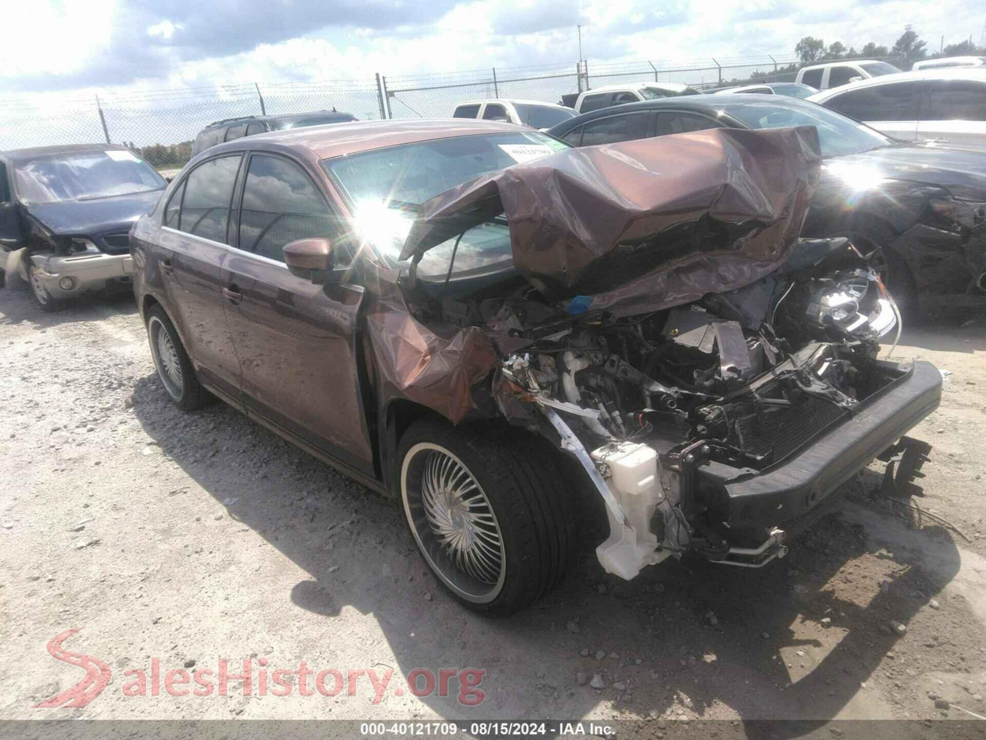 2017 VOLKSWAGEN JETTA — VIN 3VW2B7AJ1HM318024