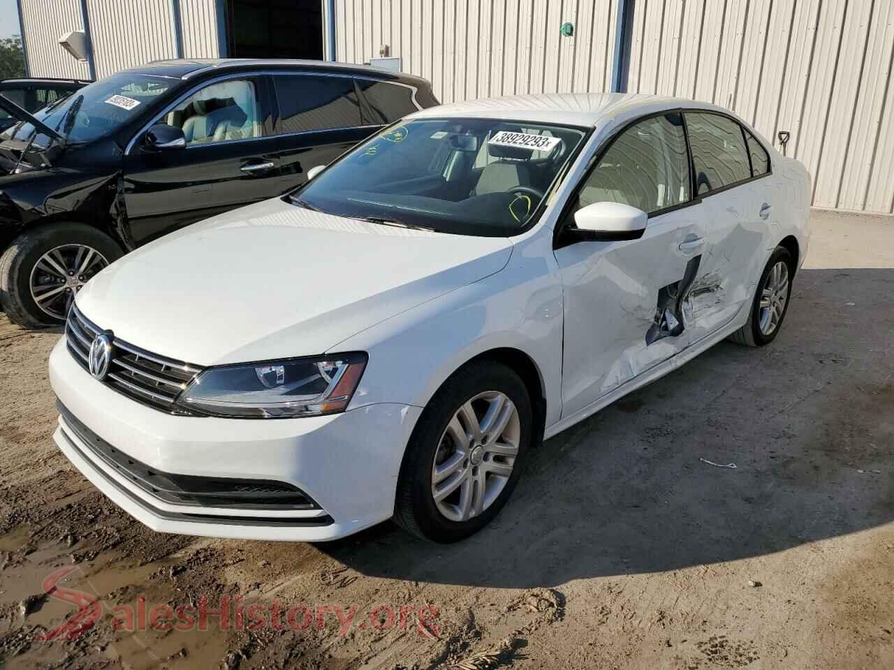 2018 VOLKSWAGEN JETTA — VIN 3VW2B7AJ2JM233683