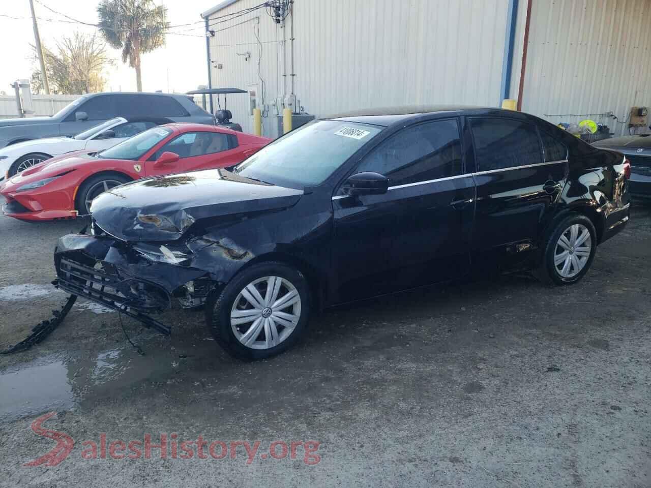 2017 VOLKSWAGEN JETTA — VIN 3VW2B7AJ3HM218488
