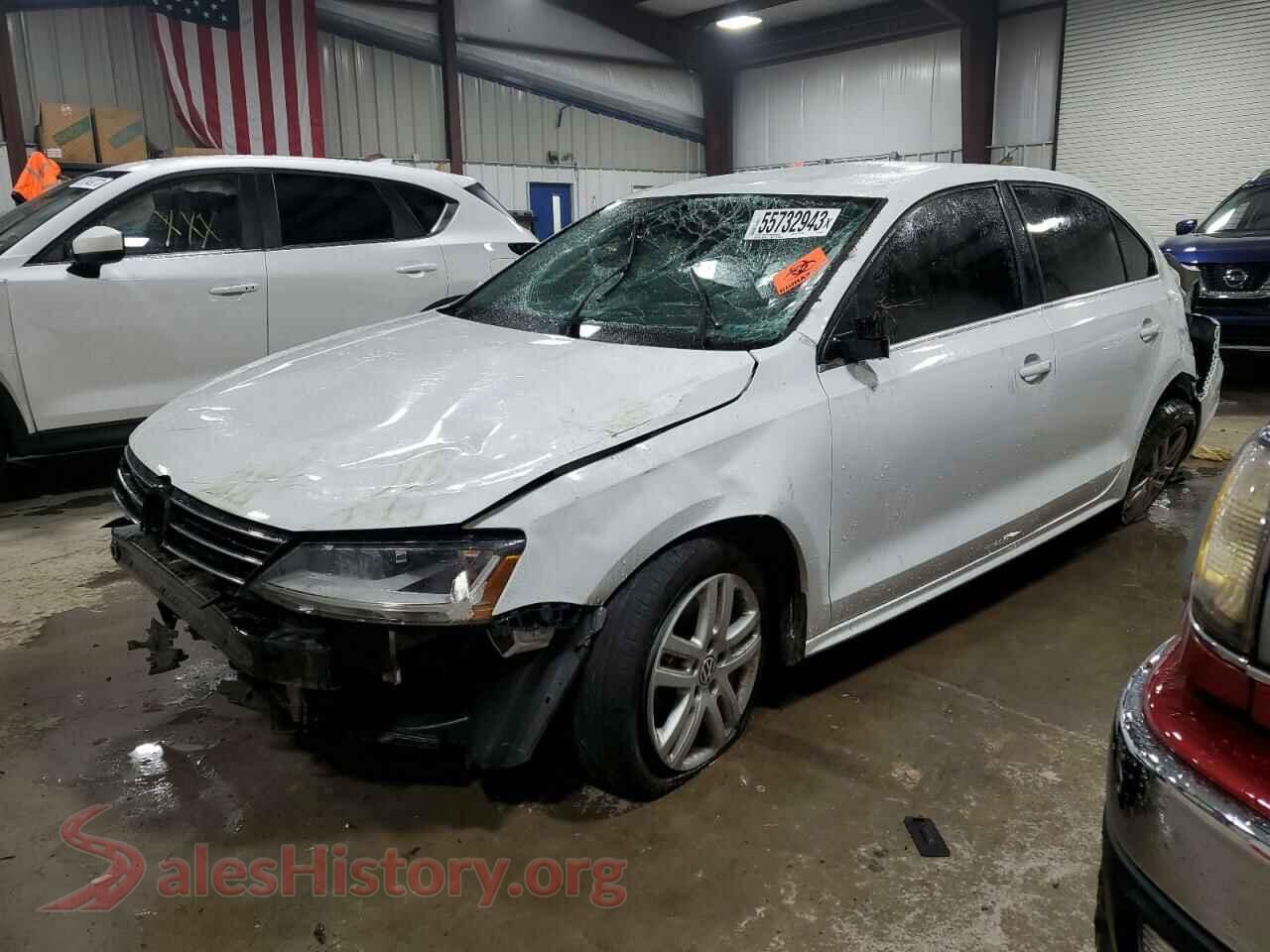 2017 VOLKSWAGEN JETTA — VIN 3VW2B7AJ3HM309213