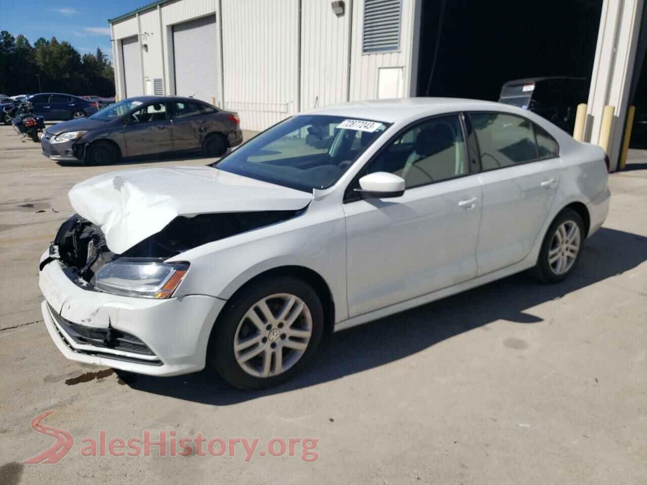 2018 VOLKSWAGEN JETTA — VIN 3VW2B7AJ3JM207707