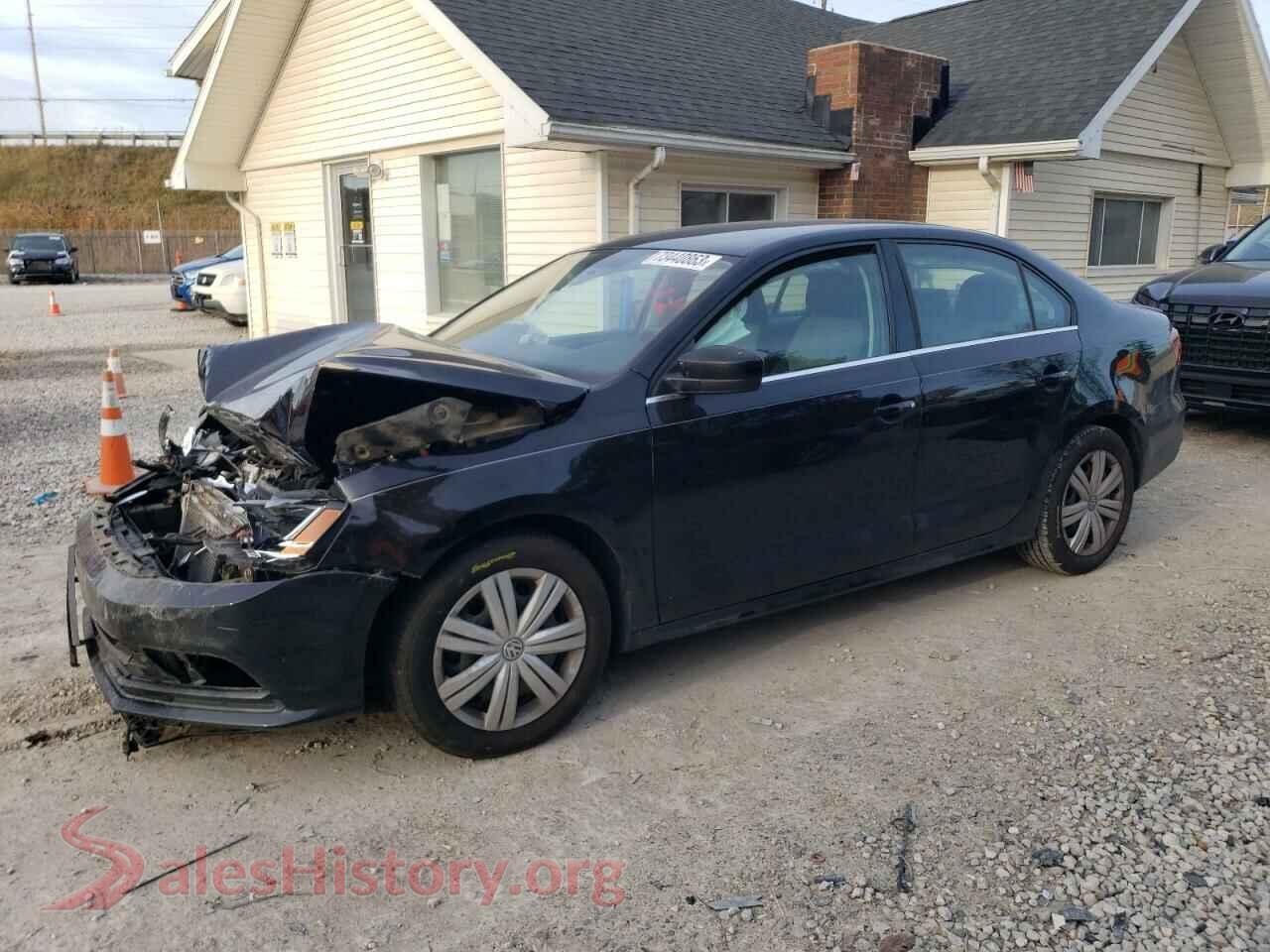 2017 VOLKSWAGEN JETTA — VIN 3VW2B7AJ4HM227670