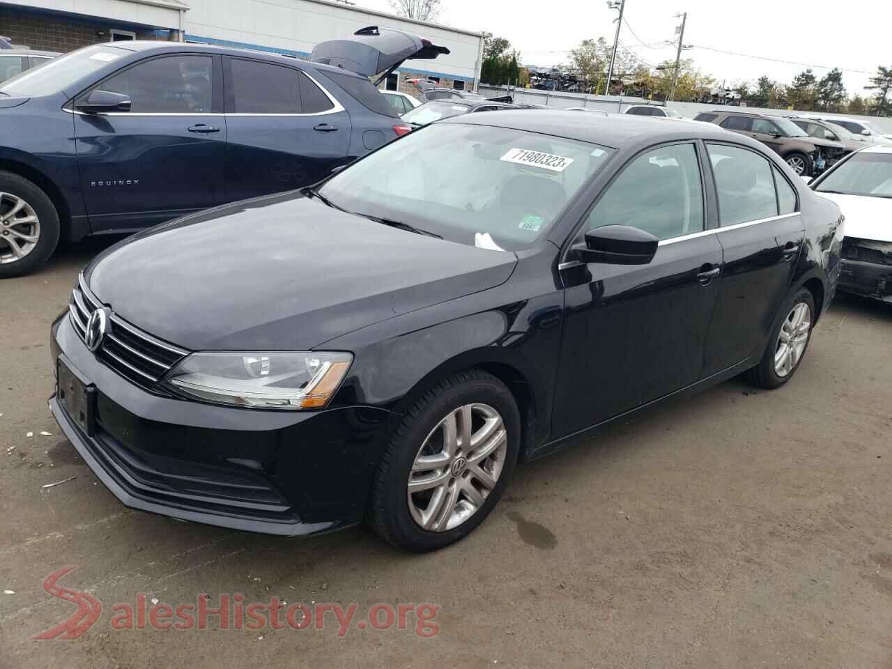 2017 VOLKSWAGEN JETTA — VIN 3VW2B7AJ4HM256554