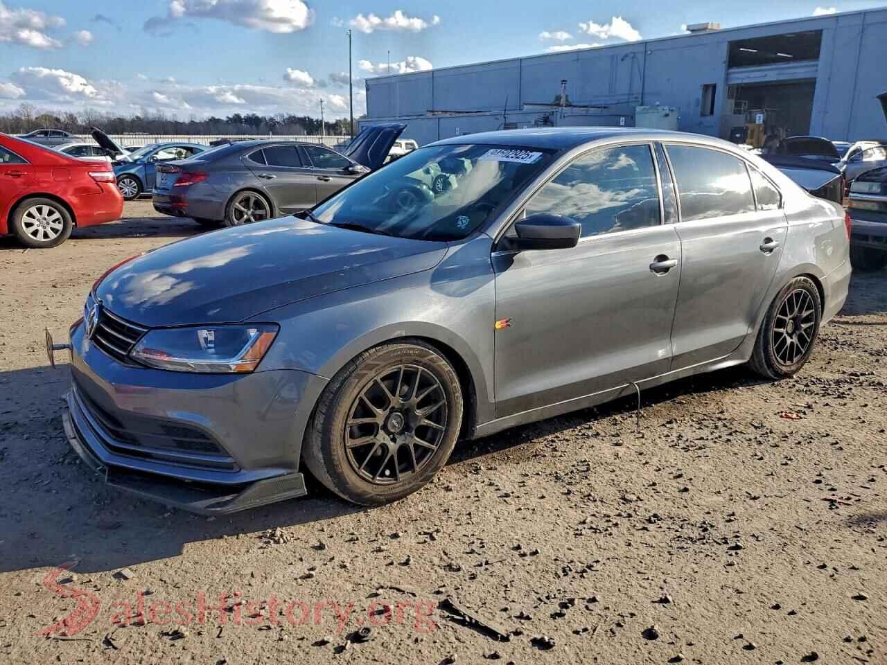 2017 VOLKSWAGEN JETTA — VIN 3VW2B7AJ4HM318888