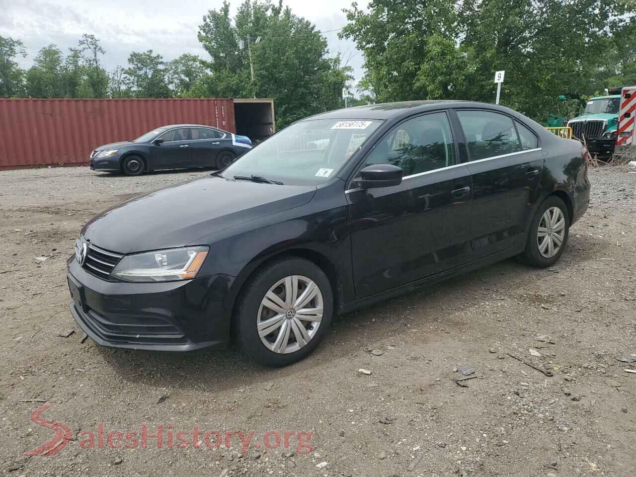 2017 VOLKSWAGEN JETTA — VIN 3VW2B7AJ4HM385734