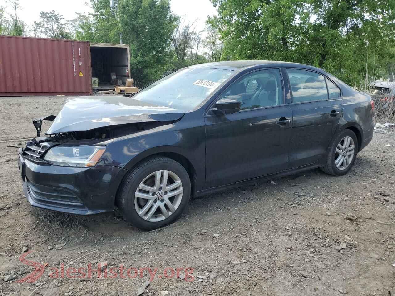 2018 VOLKSWAGEN JETTA — VIN 3VW2B7AJ4JM258763