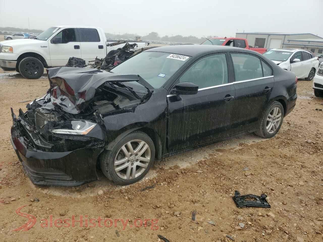 2017 VOLKSWAGEN JETTA — VIN 3VW2B7AJ5HM266543