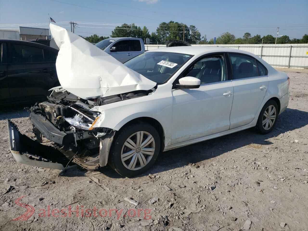 2017 VOLKSWAGEN JETTA — VIN 3VW2B7AJ5HM306054