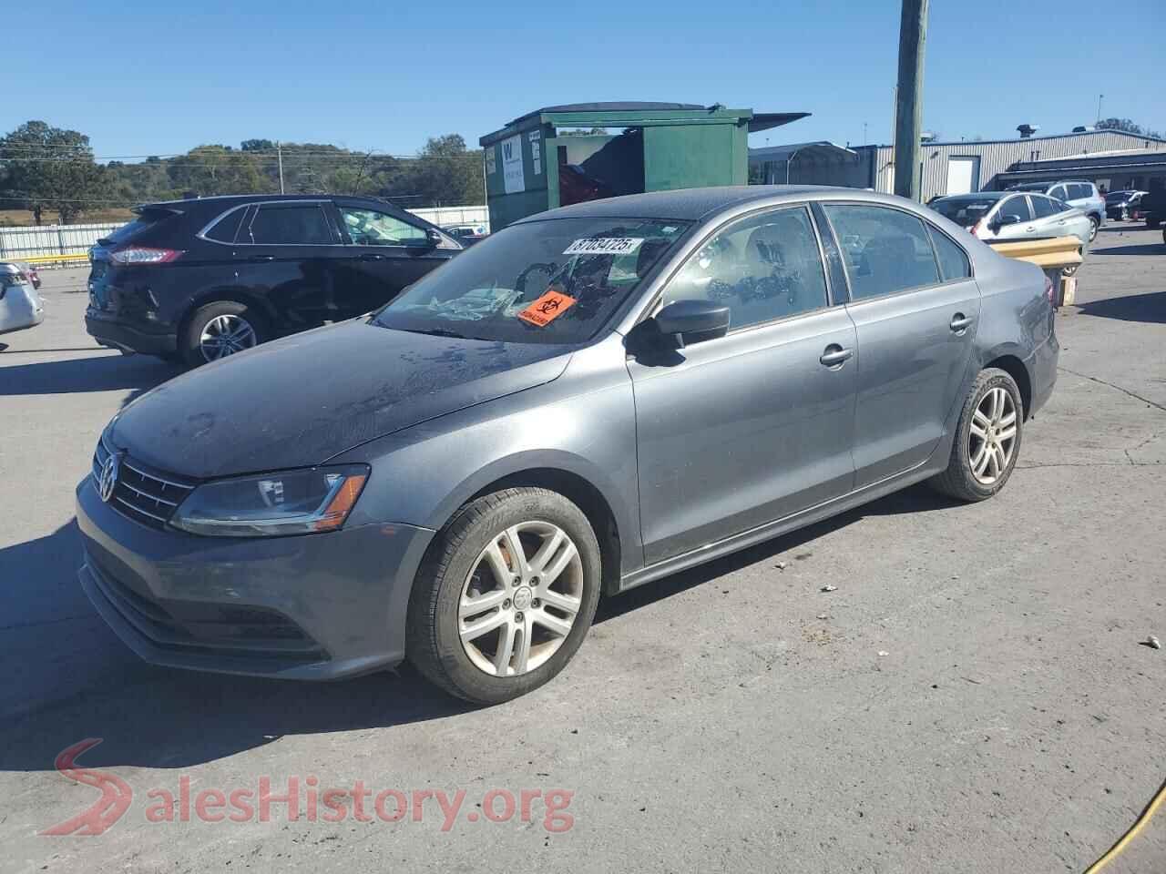 2018 VOLKSWAGEN JETTA — VIN 3VW2B7AJ5JM235993