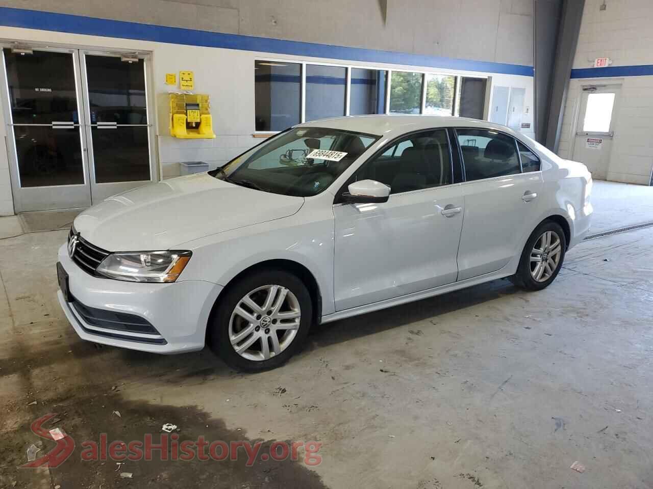 2017 VOLKSWAGEN JETTA — VIN 3VW2B7AJ6HM350189