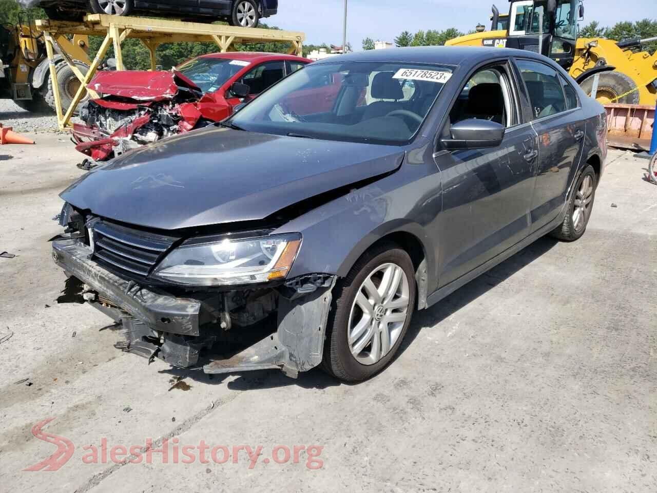 2017 VOLKSWAGEN JETTA — VIN 3VW2B7AJ7HM250215