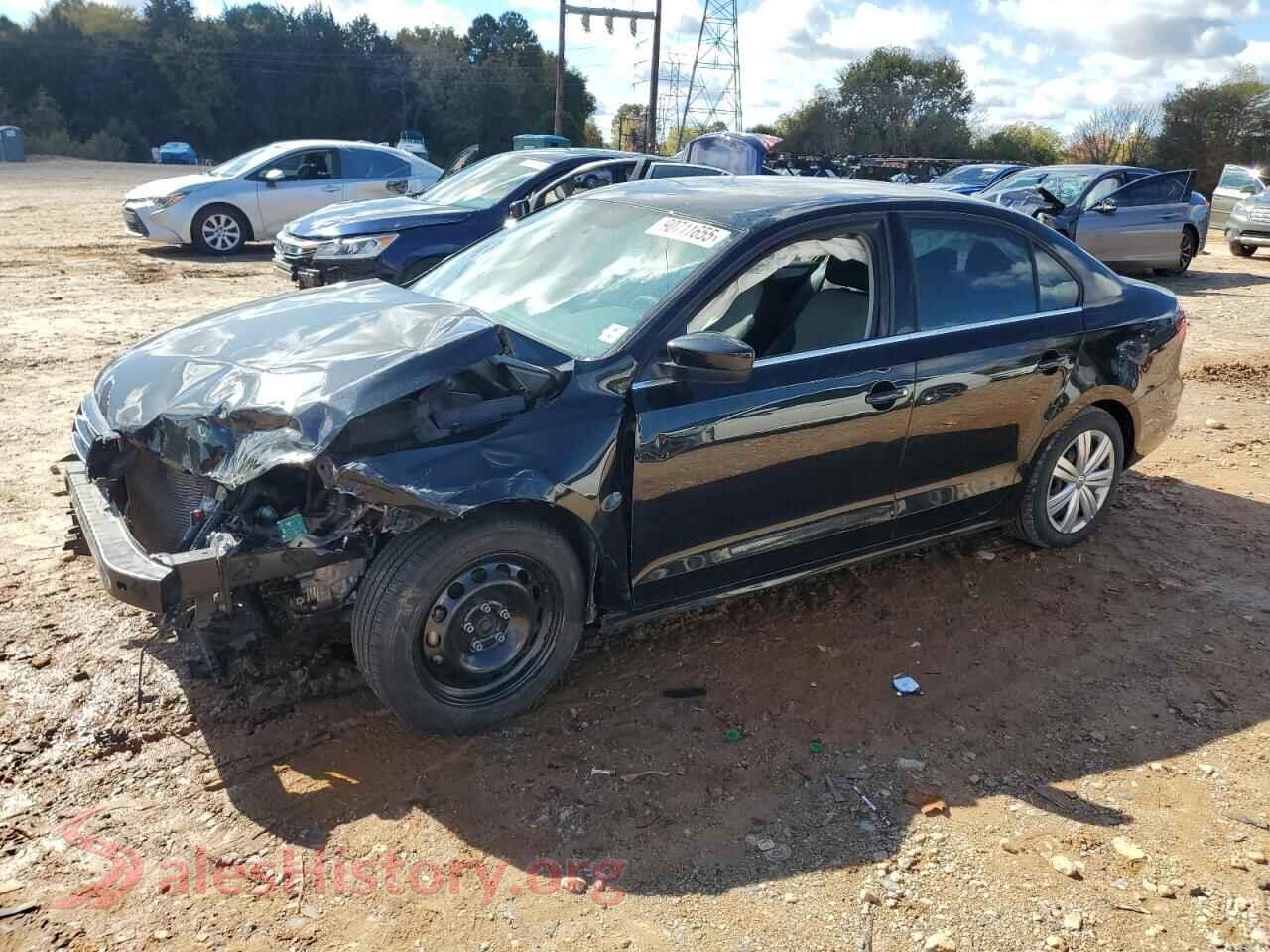 2017 VOLKSWAGEN JETTA — VIN 3VW2B7AJ7HM255317