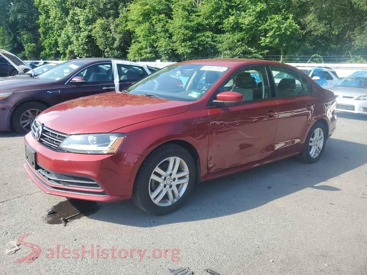 2018 VOLKSWAGEN JETTA — VIN 3VW2B7AJ7JM233470