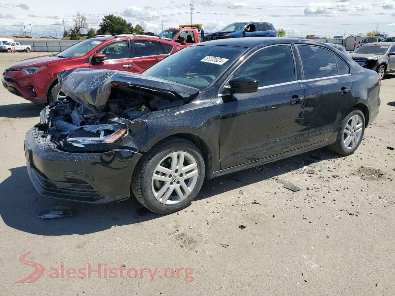 2017 VOLKSWAGEN JETTA — VIN 3VW2B7AJ9HM221461