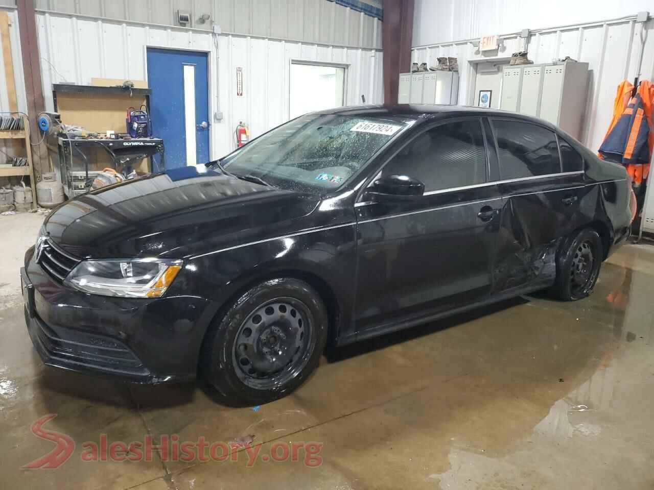 2017 VOLKSWAGEN JETTA — VIN 3VW2B7AJ9HM259319