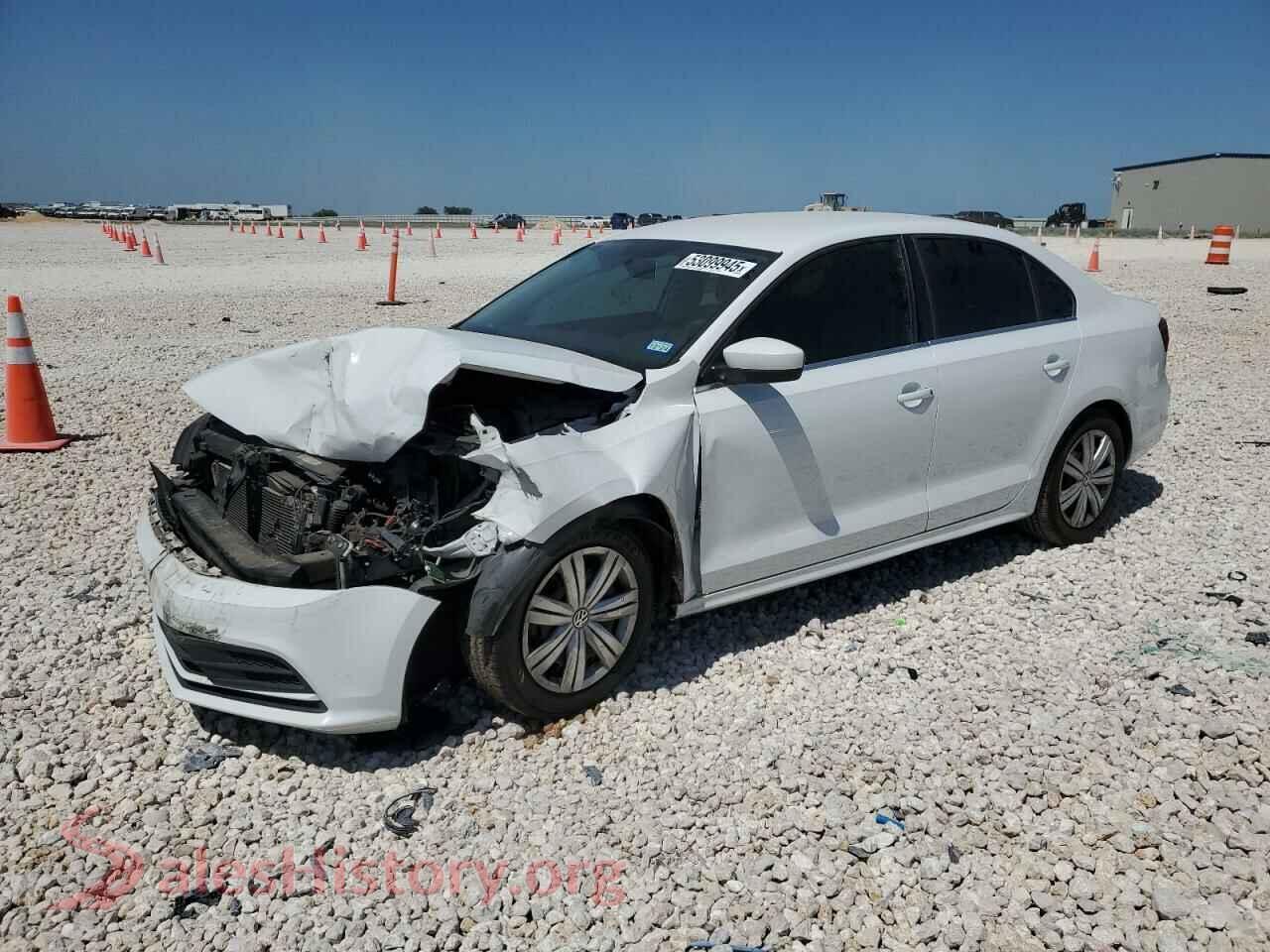 2017 VOLKSWAGEN JETTA — VIN 3VW2B7AJXHM257191