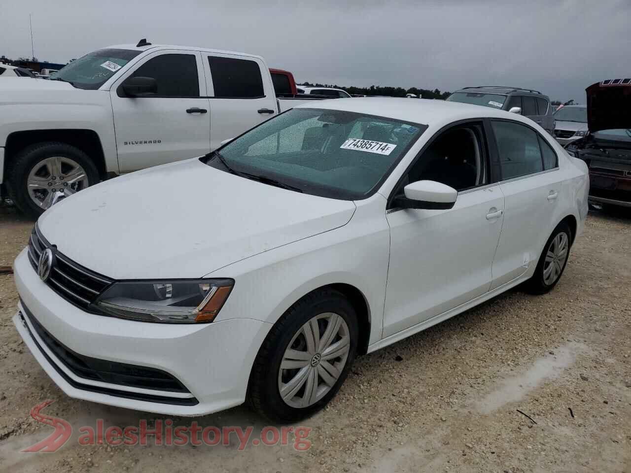 2017 VOLKSWAGEN JETTA — VIN 3VW2B7AJXHM353032