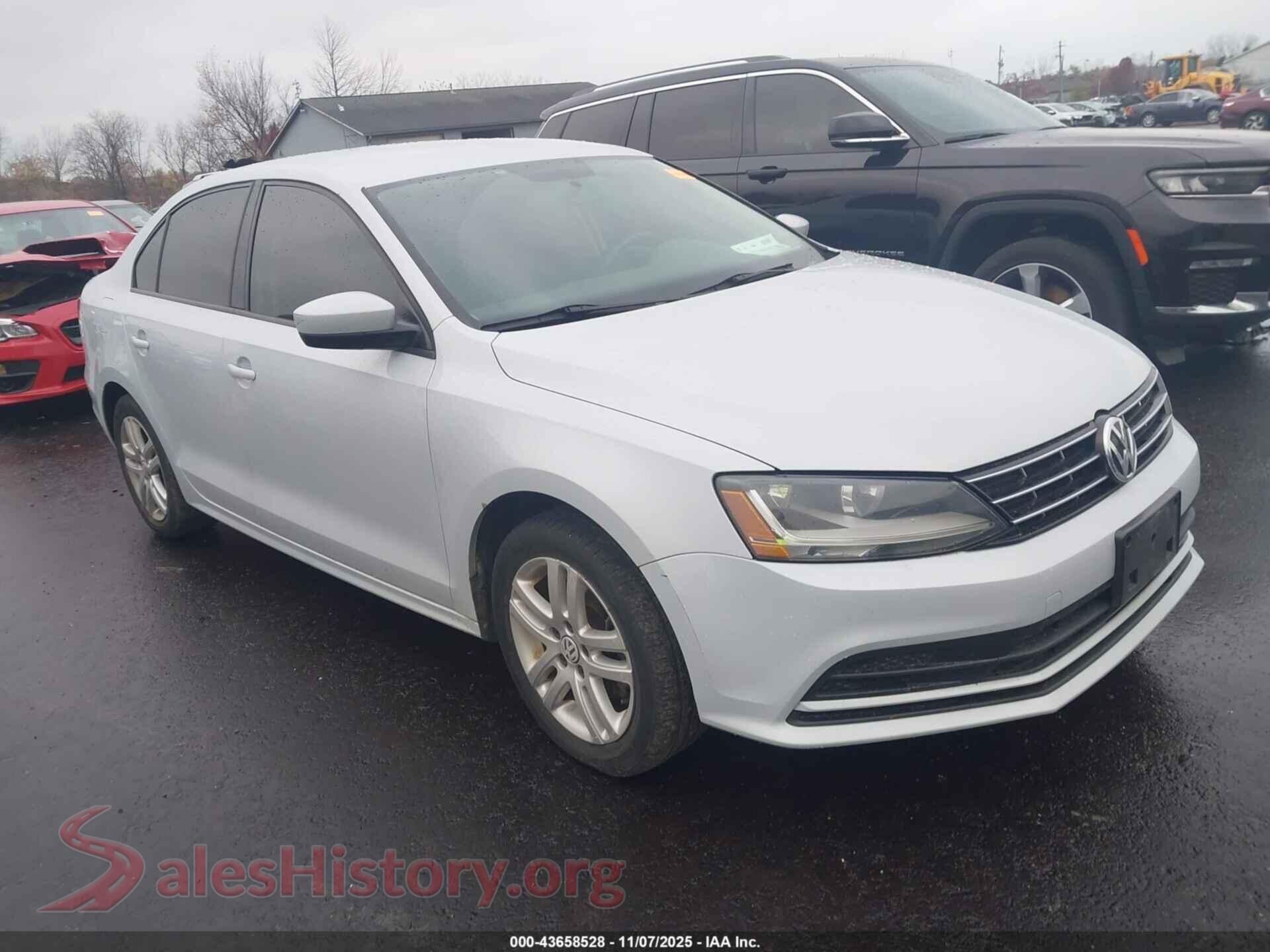 2018 VOLKSWAGEN JETTA — VIN 3VW2B7AJXJM260095