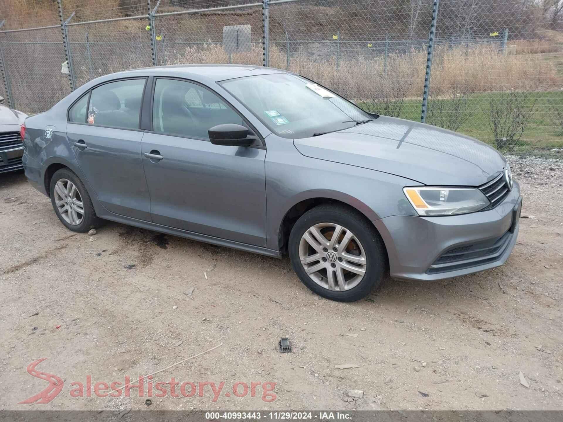 2015 VOLKSWAGEN JETTA — VIN 3VW2K7AJ0FM351805