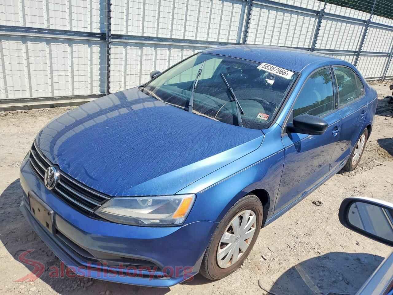 2015 VOLKSWAGEN JETTA — VIN 3VW2K7AJ0FM406432