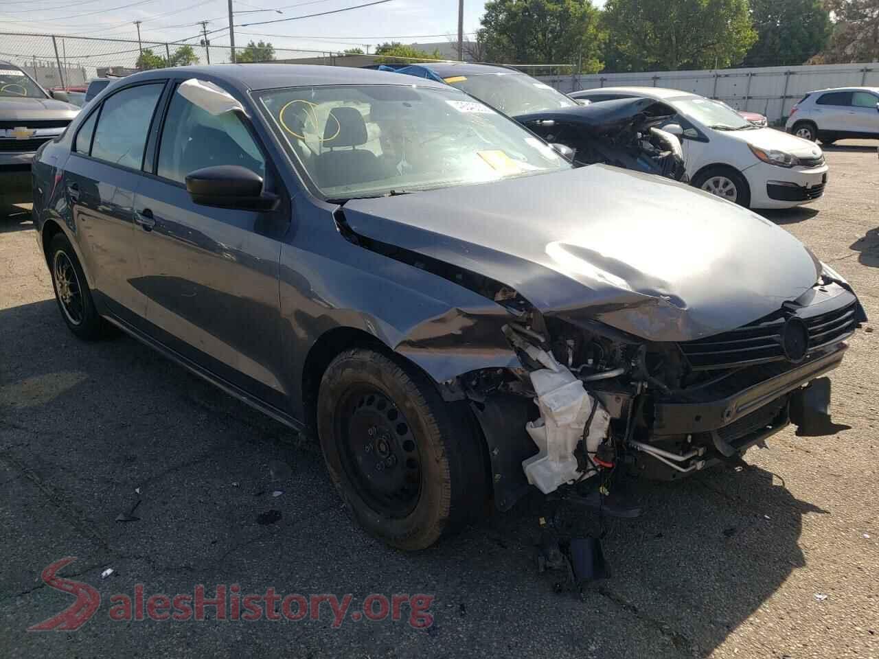 2014 VOLKSWAGEN JETTA — VIN 3VW2K7AJ1EM366702