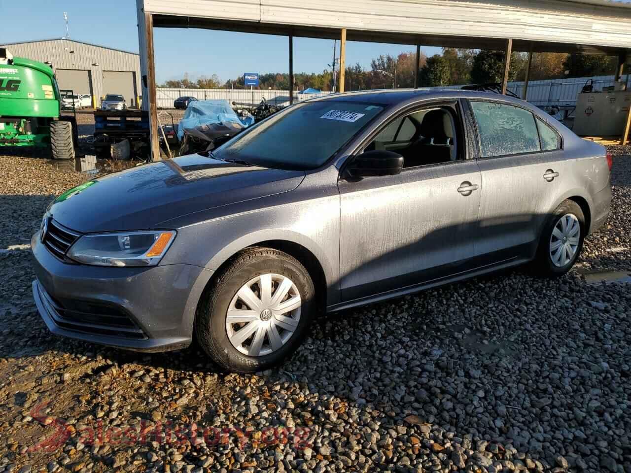2015 VOLKSWAGEN JETTA — VIN 3VW2K7AJ2FM427069