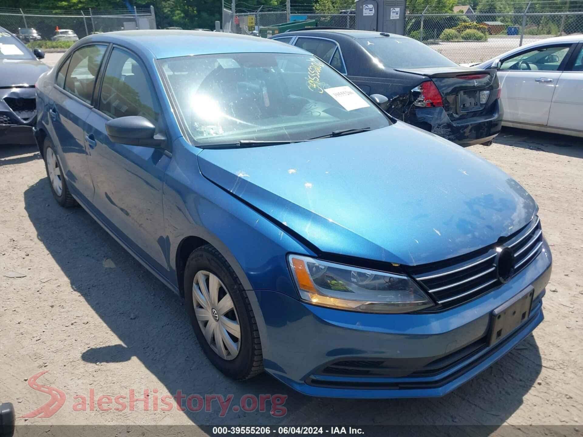 2015 VOLKSWAGEN JETTA — VIN 3VW2K7AJ4FM262075