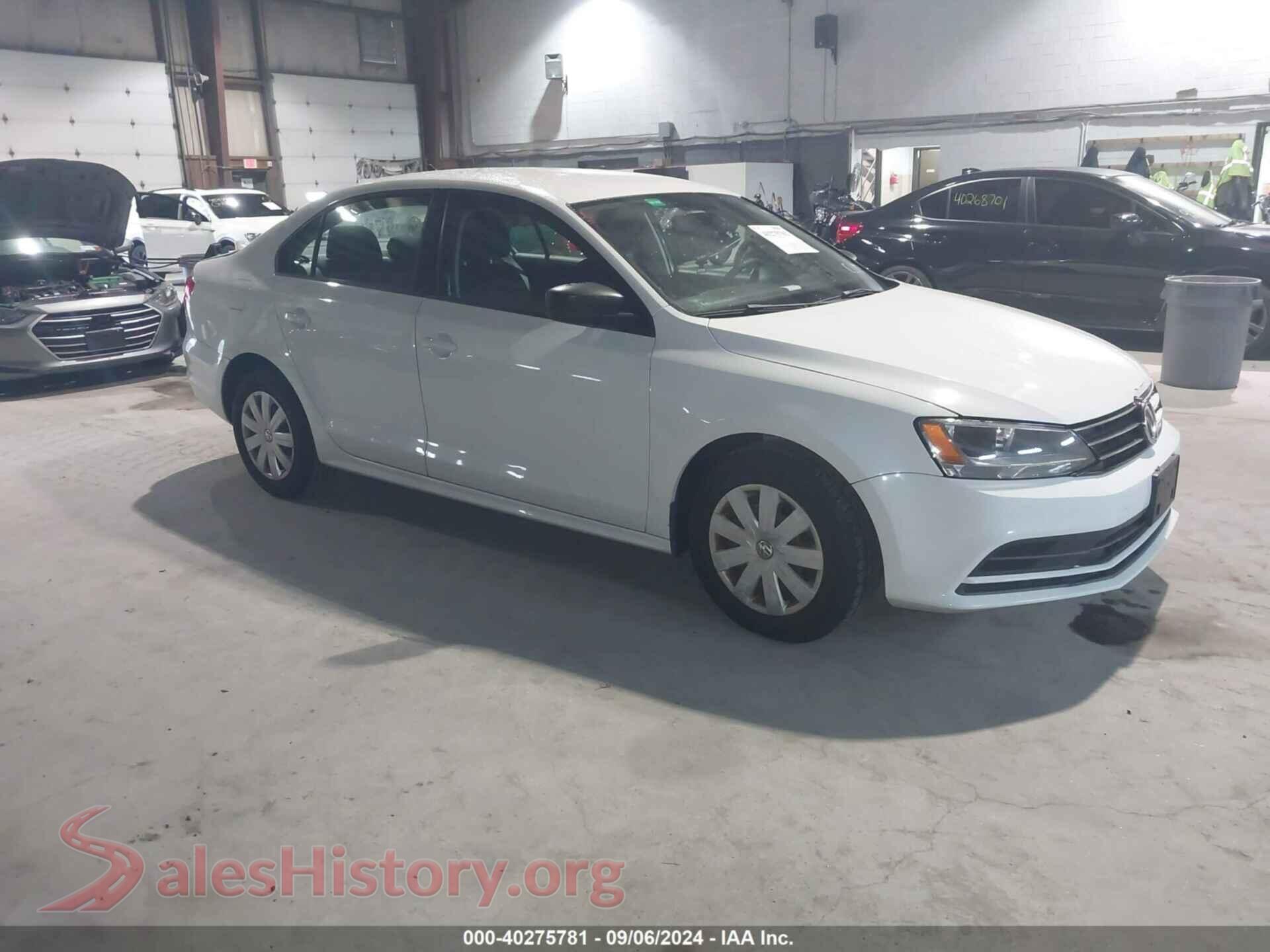 2015 VOLKSWAGEN JETTA — VIN 3VW2K7AJ4FM283895