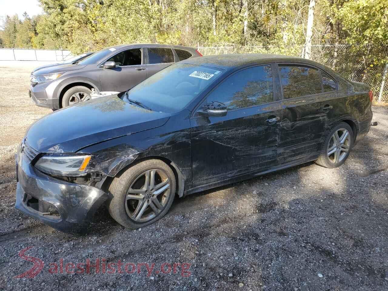 2014 VOLKSWAGEN JETTA — VIN 3VW2K7AJ9EM243844