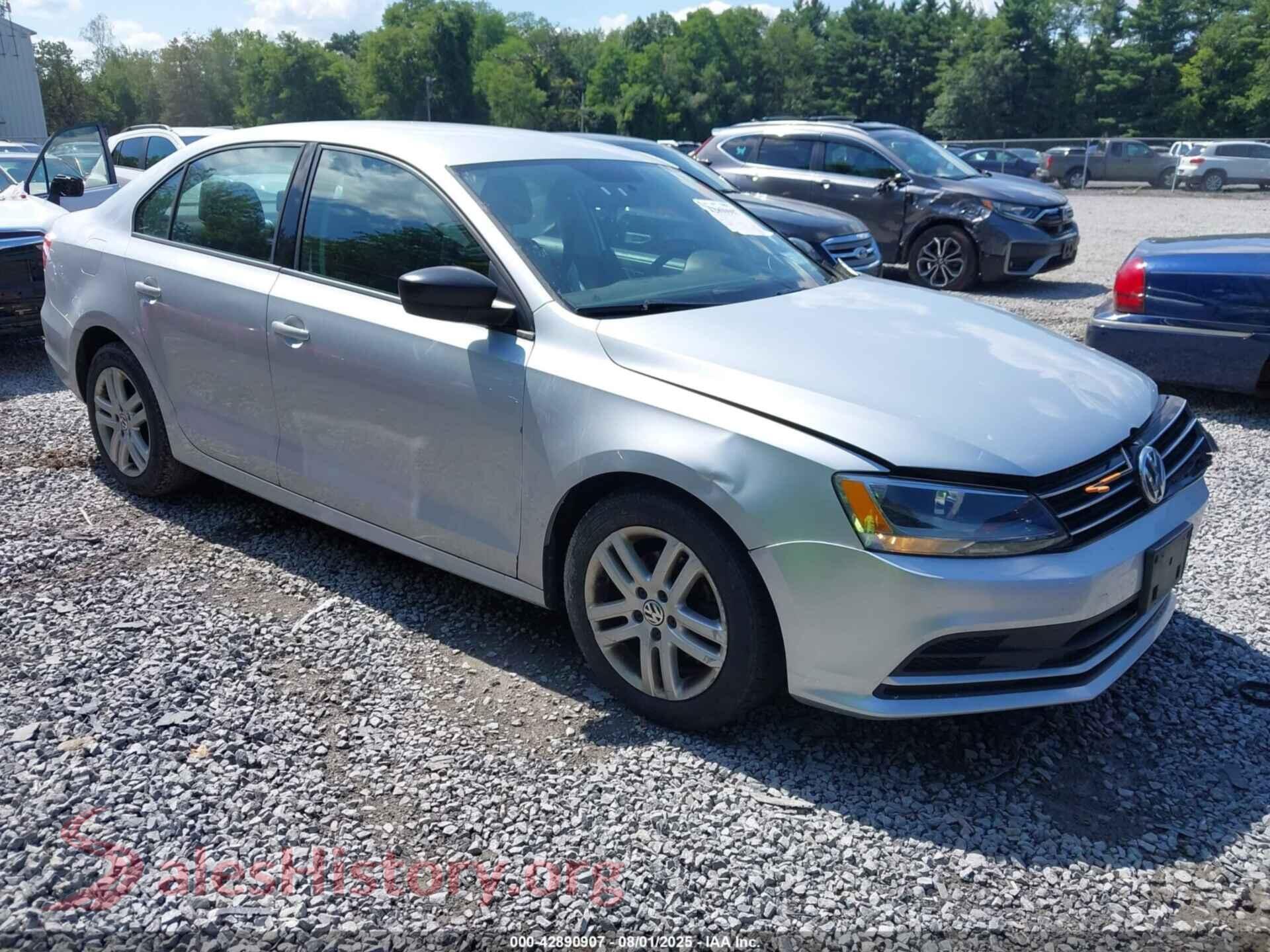 2015 VOLKSWAGEN JETTA — VIN 3VW2K7AJXFM202463