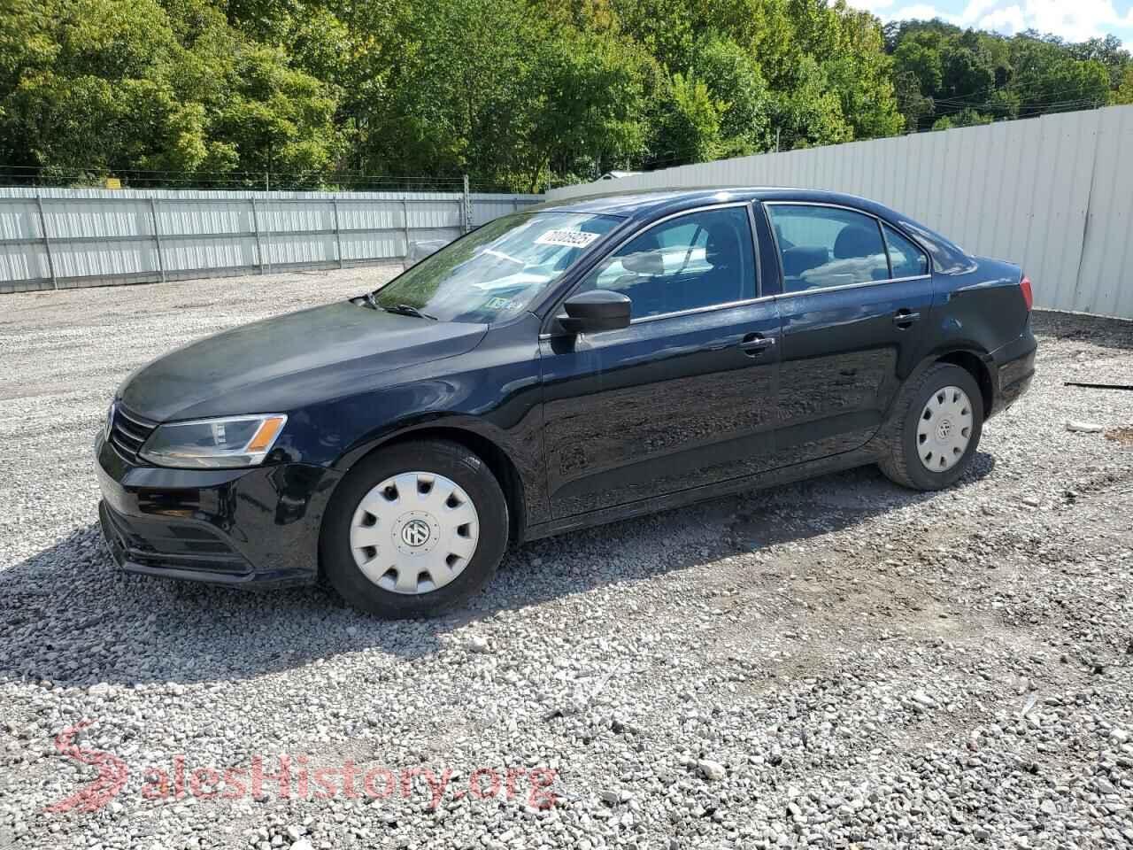 2015 VOLKSWAGEN JETTA — VIN 3VW2K7AJXFM279737