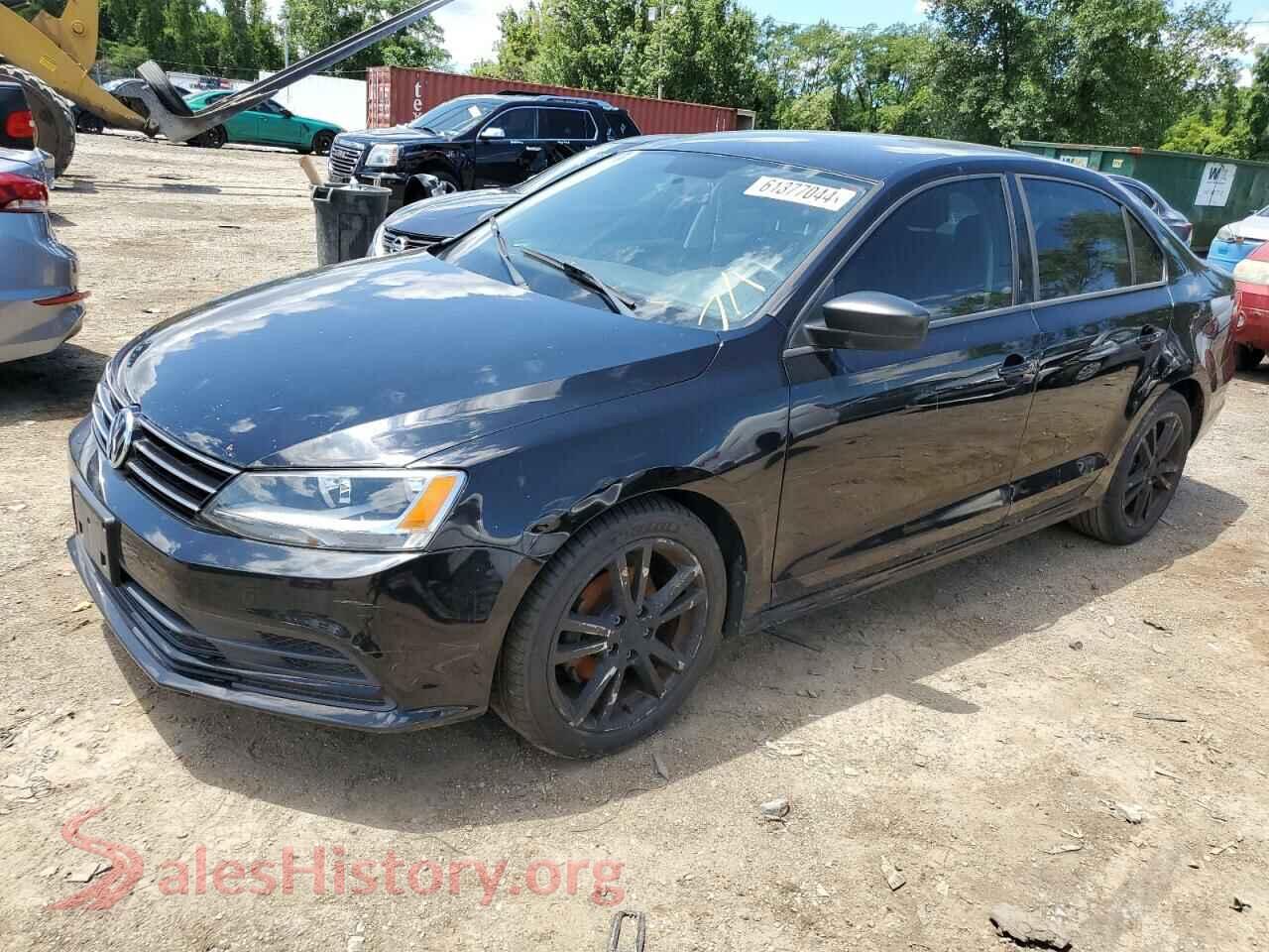 2015 VOLKSWAGEN JETTA — VIN 3VW2K7AJXFM293282