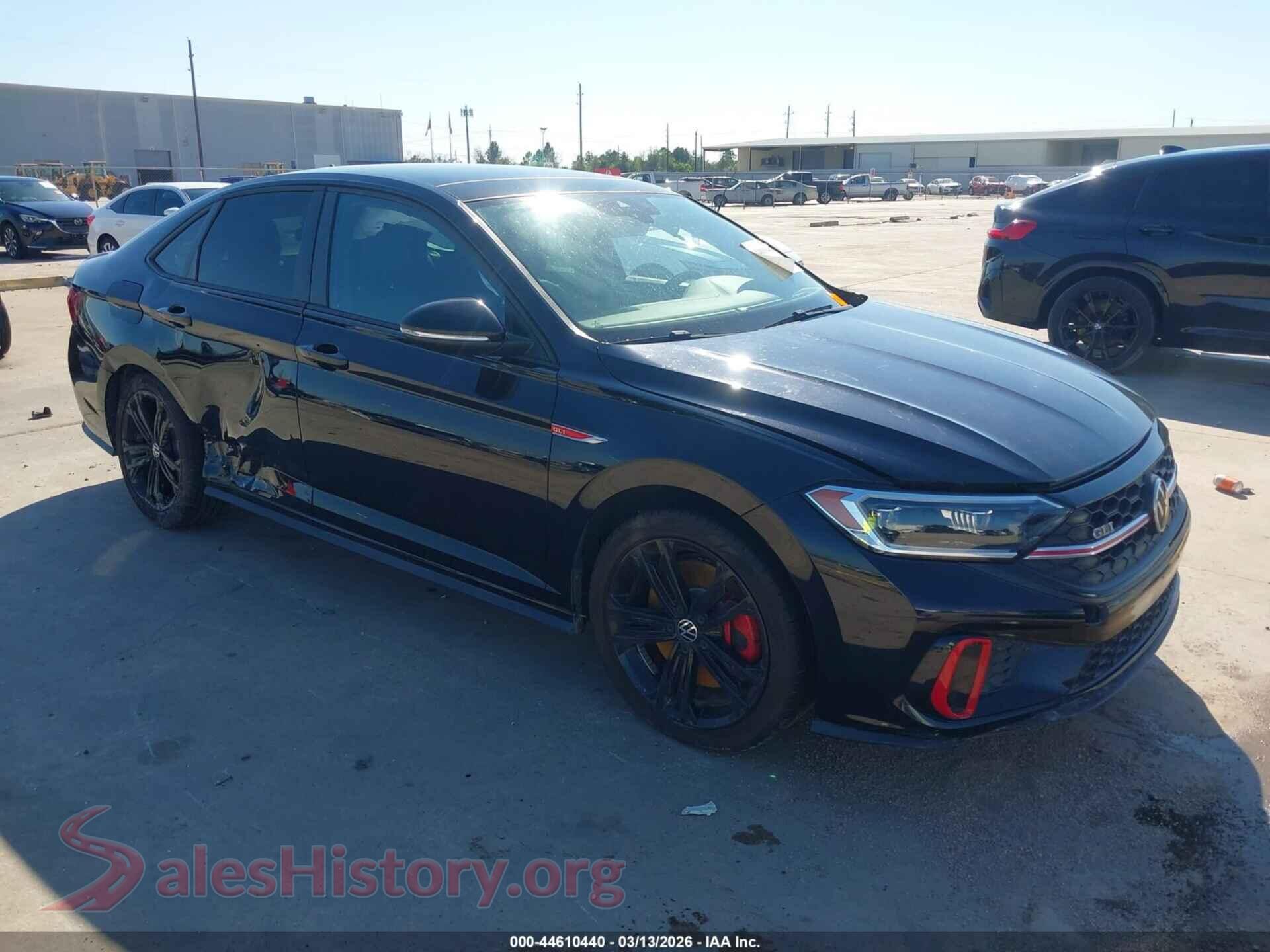 2022 VOLKSWAGEN JETTA GLI — VIN 3VW2T7BU3NM006899