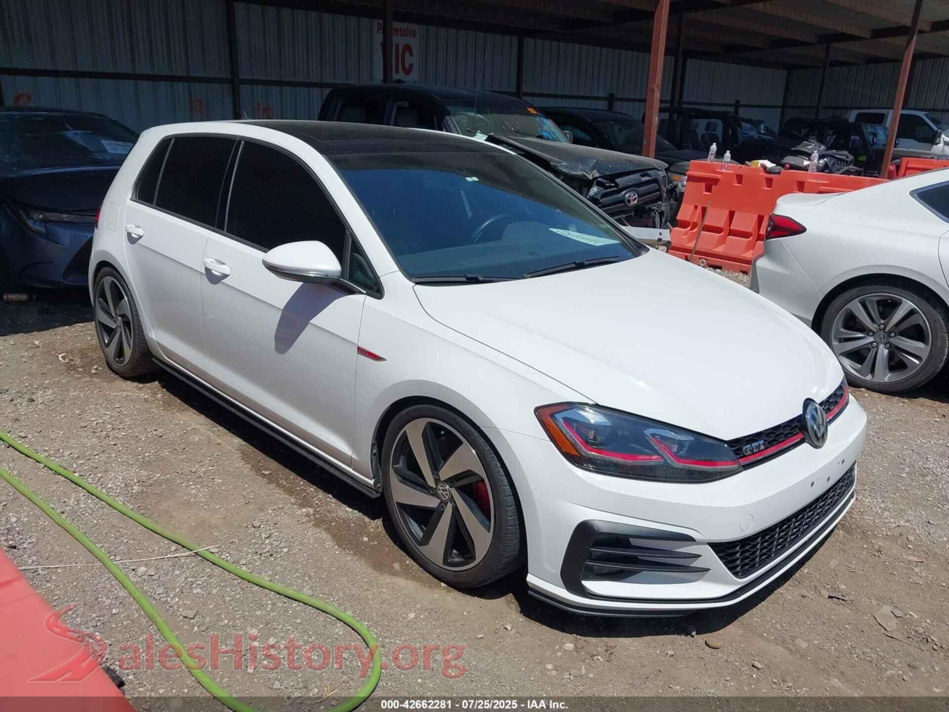 2018 VOLKSWAGEN GOLF GTI — VIN 3VW447AU2JM275235