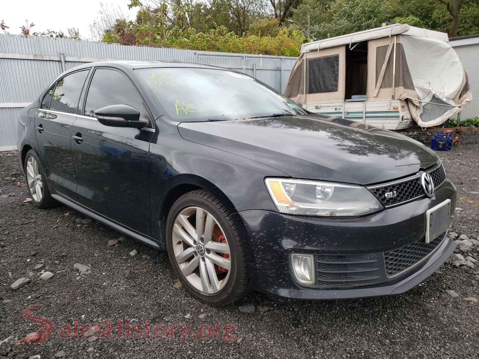 2012 VOLKSWAGEN JETTA — VIN 3VW4A7AJ1CM358592
